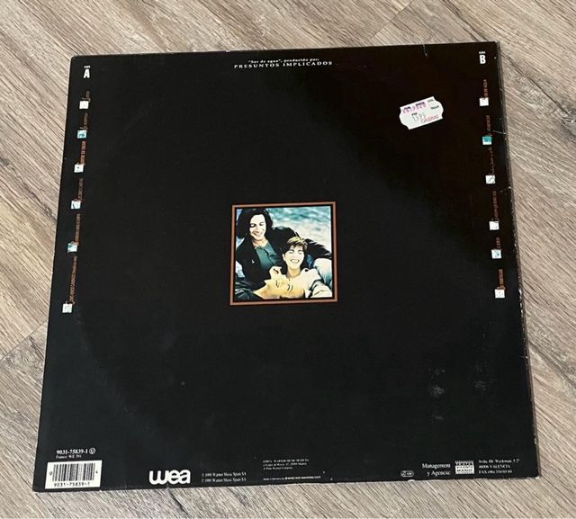 Disco Vinilo Presuntos implicados