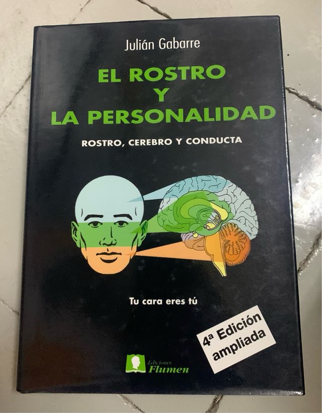 Libro El rostro y la personalidad. Como nuevo.