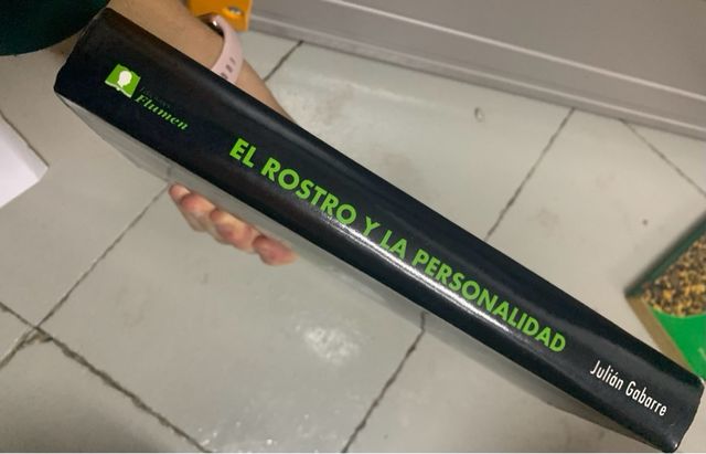 Libro El rostro y la personalidad. Como nuevo.