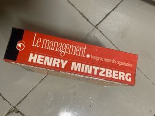 Libro en francés Le Management (Henry Mintzberg)