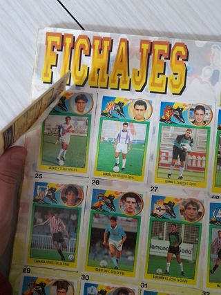 Album completo. Cromos liga 93-94