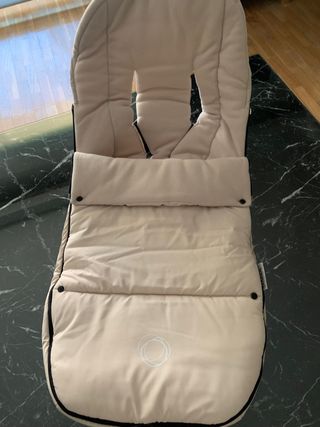 Saco de silla de invierno Bugaboo color beige