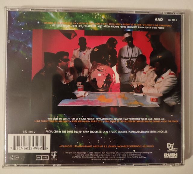 CD Public Enemy - Fear of a Black Planet