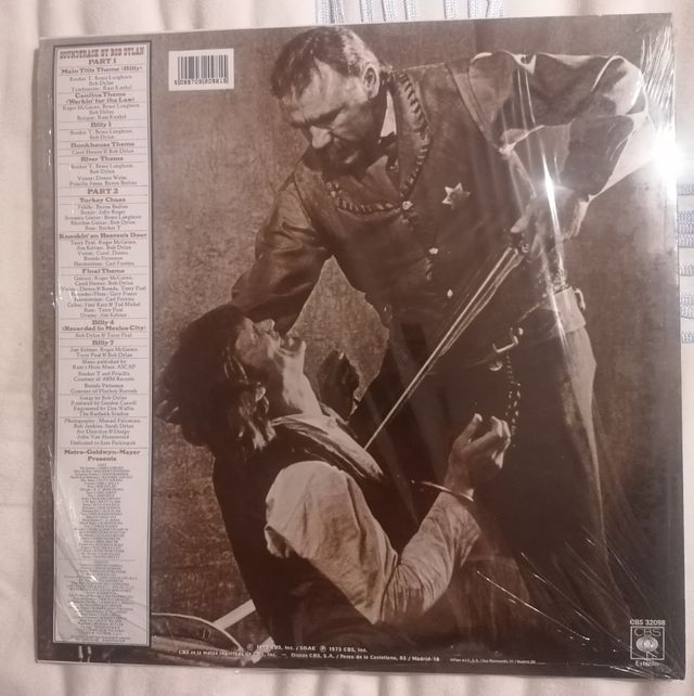 Vinilo Bob Dylan Pat Garrett & Billy The Kid