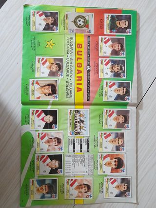 Album cromos panini, USA 94, mundial