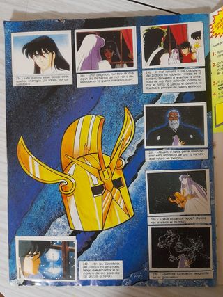 Album complet caballeros dl zodiaco 1986