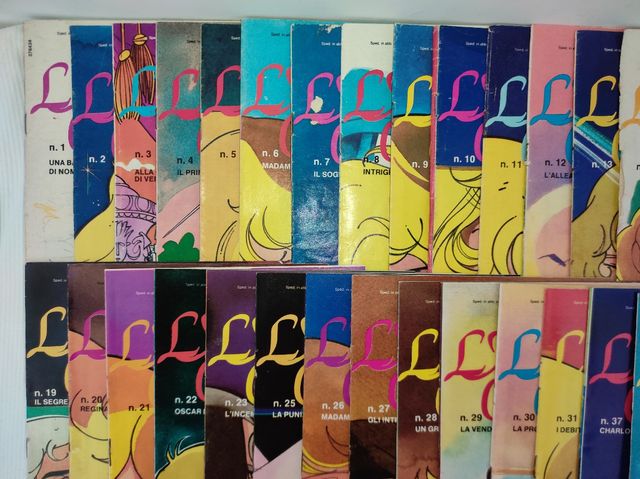 Lady Oscar fumetti dal 1 al 31..37-45-96-100