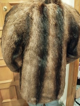 Abrigo de pelo natural