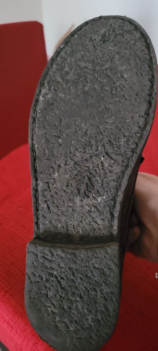 Scarpe donna senza lacci bordeaux n 38