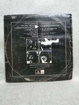 LP 1971 🇪🇸 The Beatles LET IT BE
