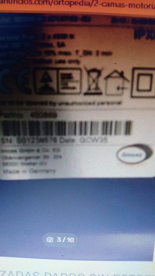 cambio o trueque,Cama-somier ortopedico electrico