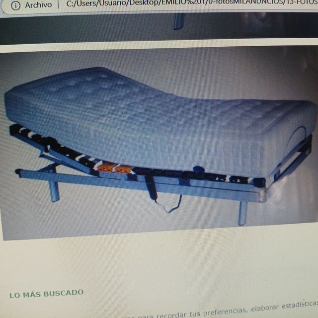 cambio o trueque,Cama-somier ortopedico electrico