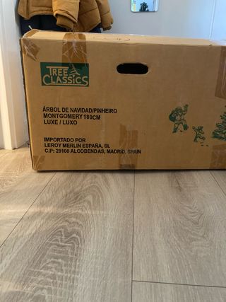 Arbol de navidad 180 cm luxe