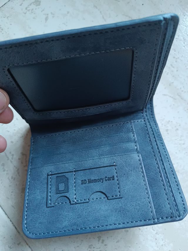 Cartera Haellery Gris a Estrenar - 12 x 9 cm