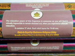 6rotoli incenso Relaxation Himalayan Aromatherapy