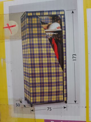 Armario de tela camping