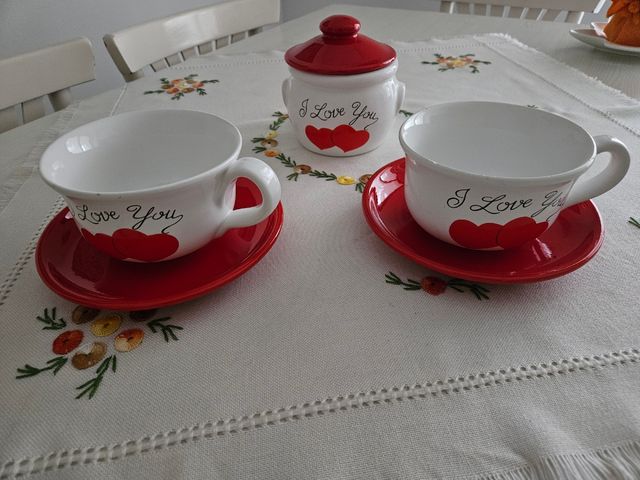 Set tazze da colazione