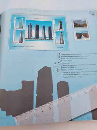 Sellos libro anual servicio filatelico 2009