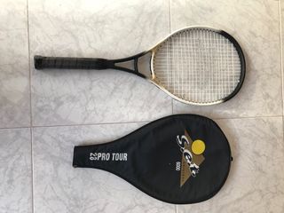 Raqueta de tenis grafito