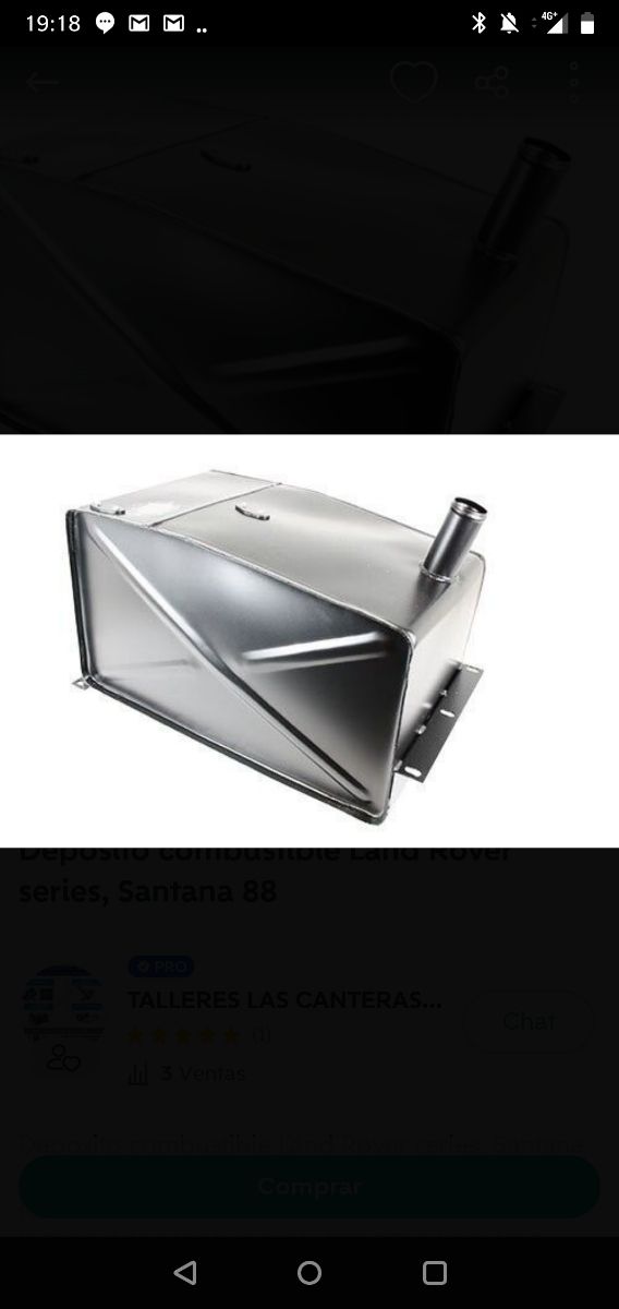 Depósito combustible Land Rover Santana 88 y 109