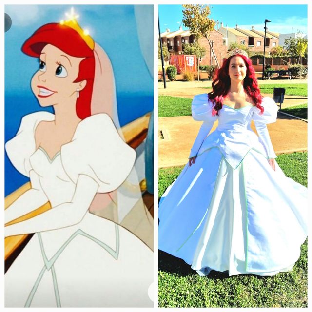 Cosplay sirenita disney
