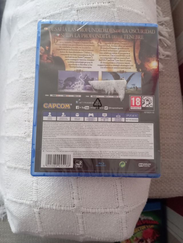 Dragons dogma ps4 PAL España