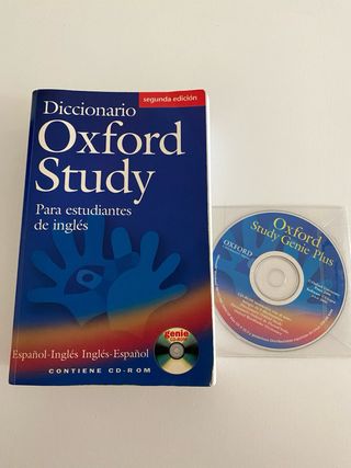 Diccionario Inglés Oxford Study + CD