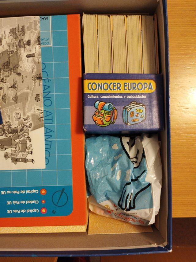 Juego de mesa conocer europa