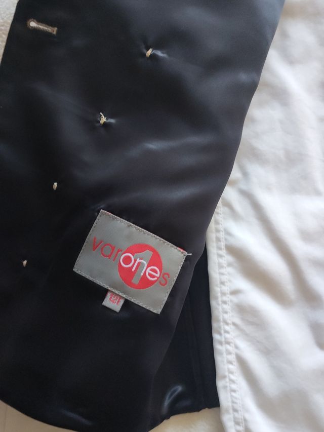 Traje de comunión almirante