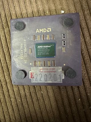 cpu retro amd athlon 1999