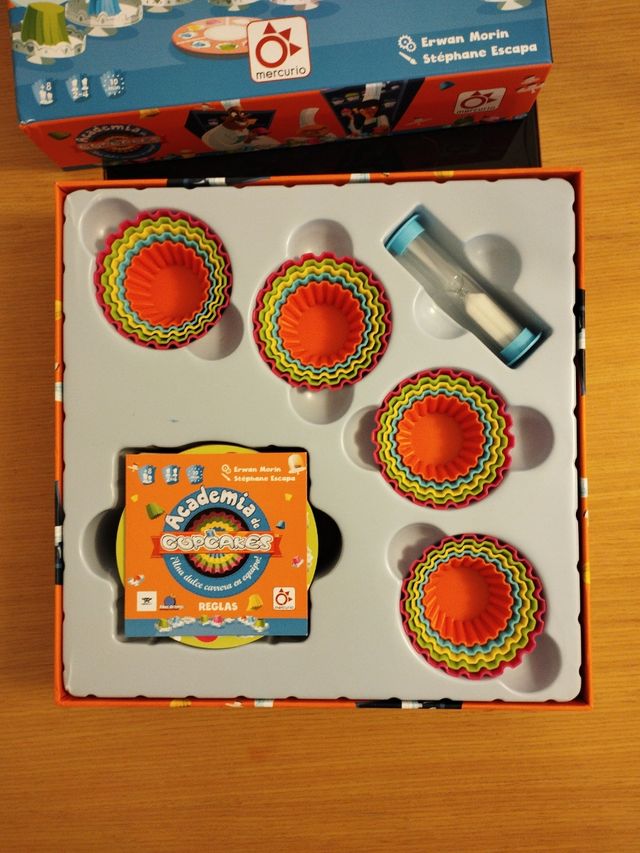 Juego de mesa cupcakes