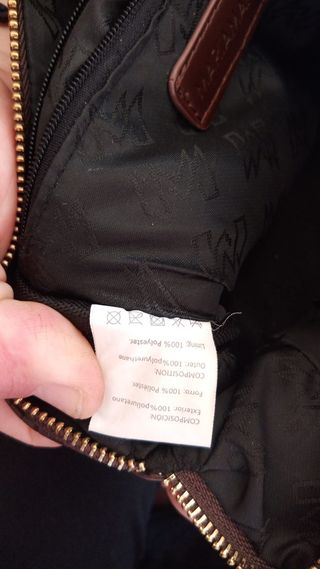 bolso-mochila María mare de piel