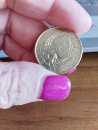 Moneda 50 cent. Croacia