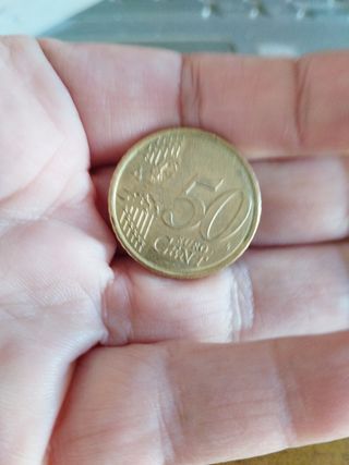Moneda 50 cent. Croacia