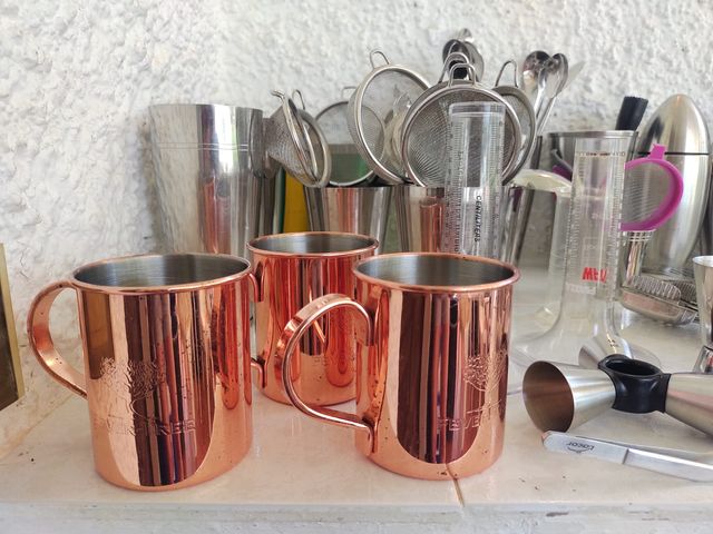 Equipo de coctelería completo