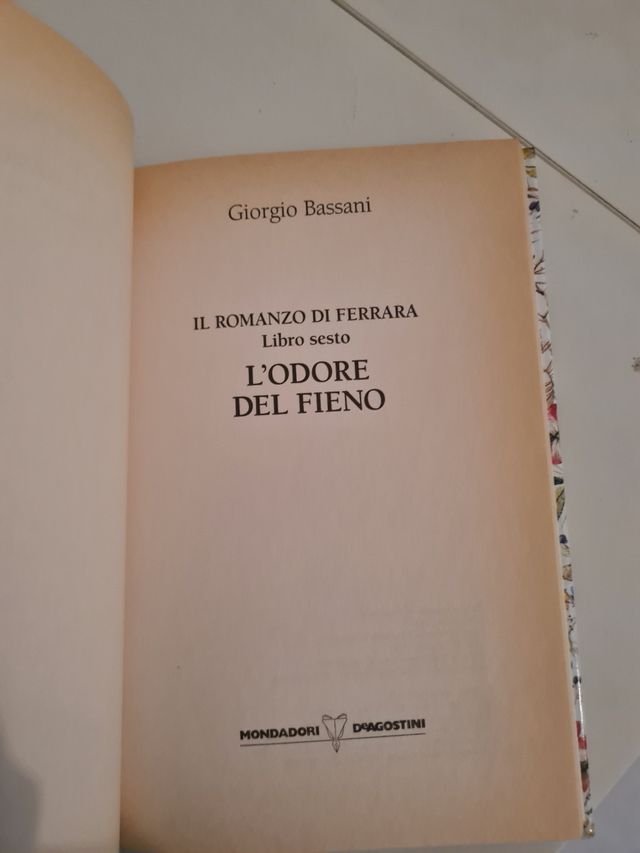 L'odore del fieno di Giorgio Bassani