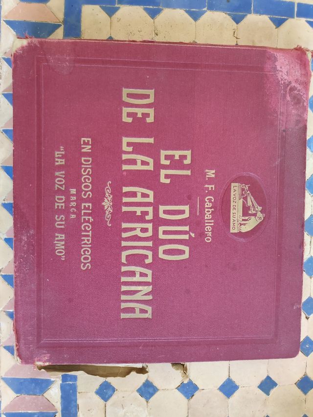 vinilos de pizarra El duo de la africana