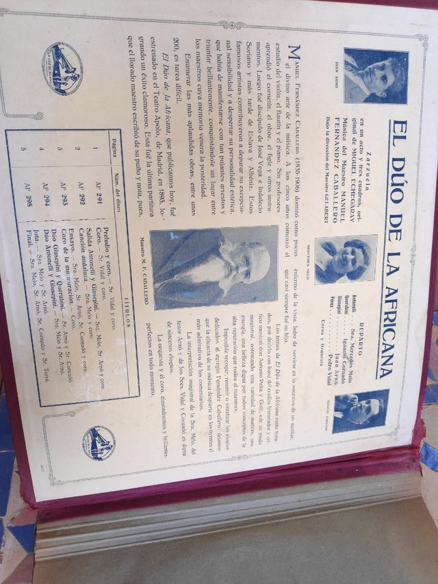 vinilos de pizarra El duo de la africana