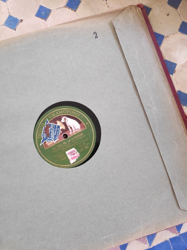 vinilos de pizarra El duo de la africana