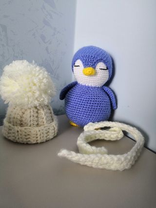 Amigurumi pinguino