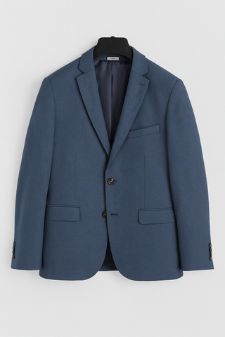 Americana de punto hombre Unit azul marino