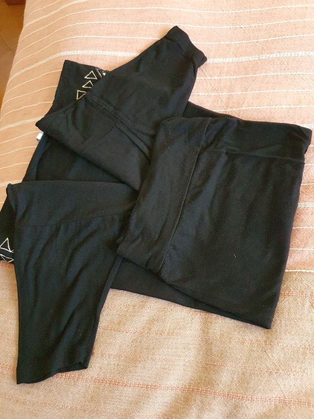 Blusa negra manga 3/4