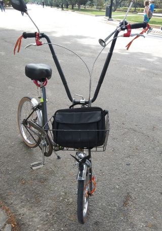 Bicicleta clásica antigua