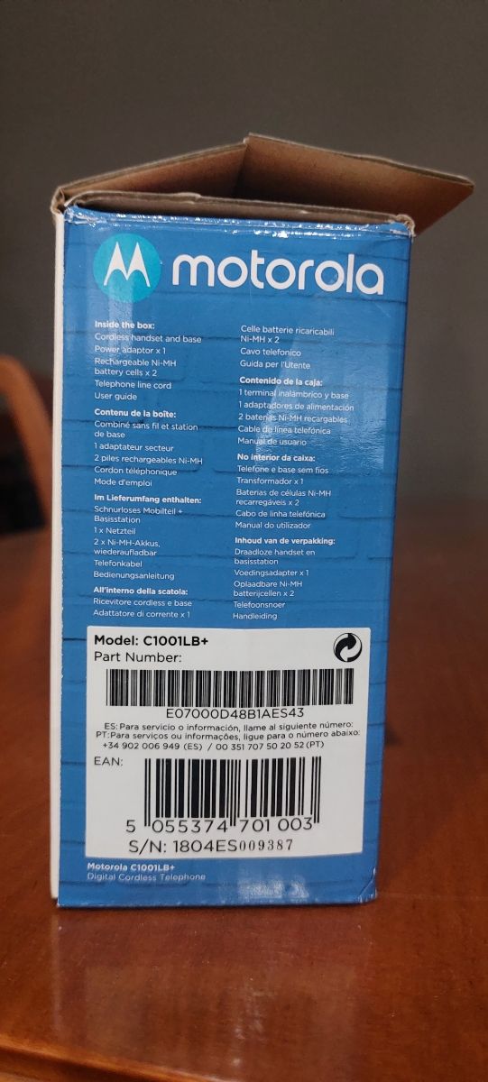 Teléfono Motorola Digital