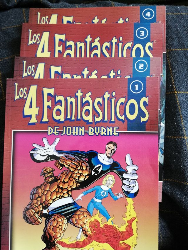 Coleccionable Los 4 Fantasticos 1 a 4