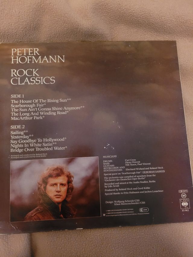 Peter Hofmann  Rock Classics
