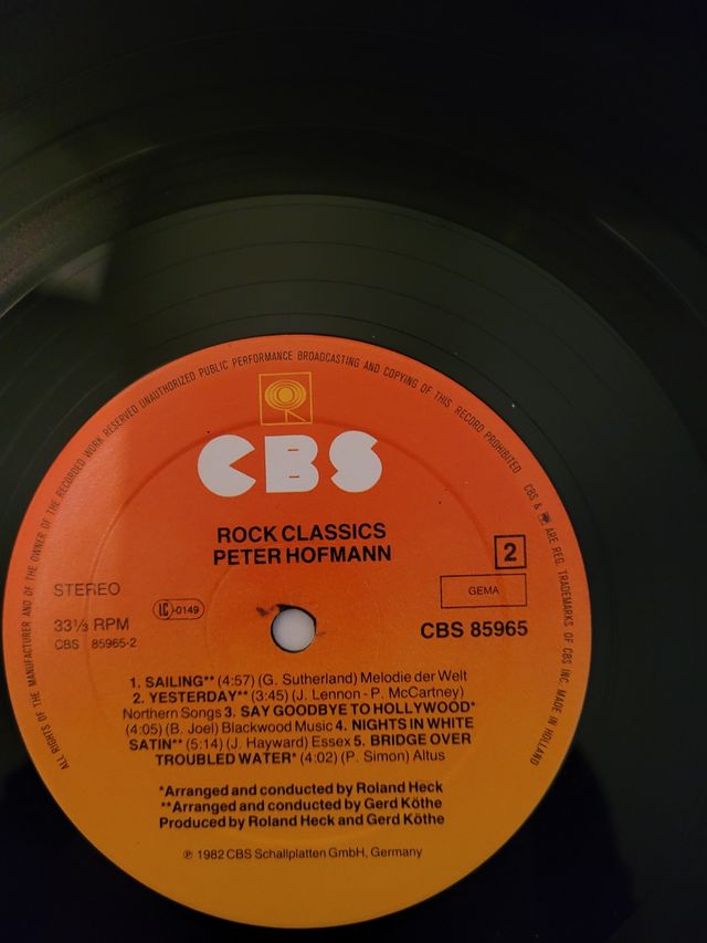 Peter Hofmann  Rock Classics