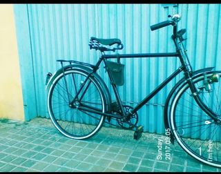 Bicicleta antigua clásica