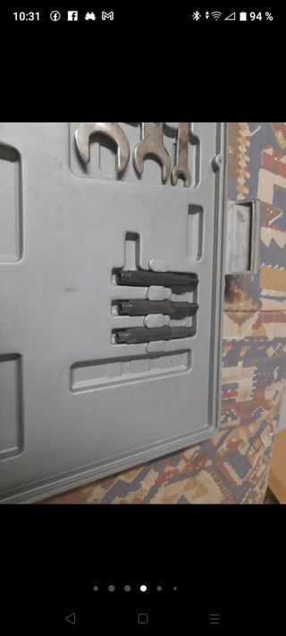 Remachadora casi nueva sólo le falta dos piezas