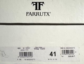 Botines tipo Chelsea con cordones, marca Farrutx